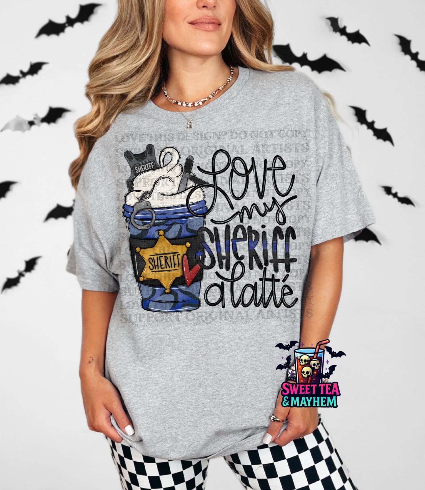 I Love My Sheriff Alatt’e (Blue)