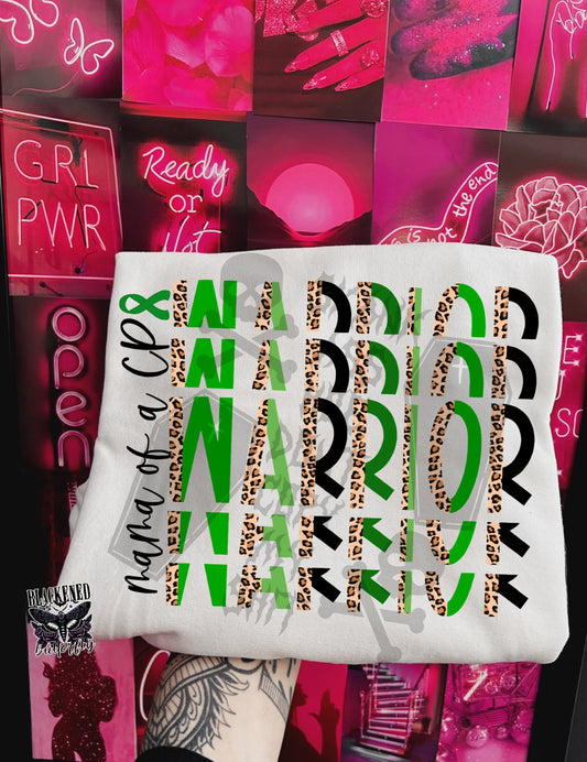 Mama Of A CP Warrior (leopard)