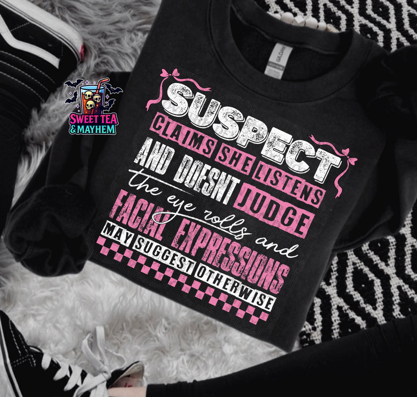 Suspect Claims She Listens And Doesn’t Judge- Eye Rolls