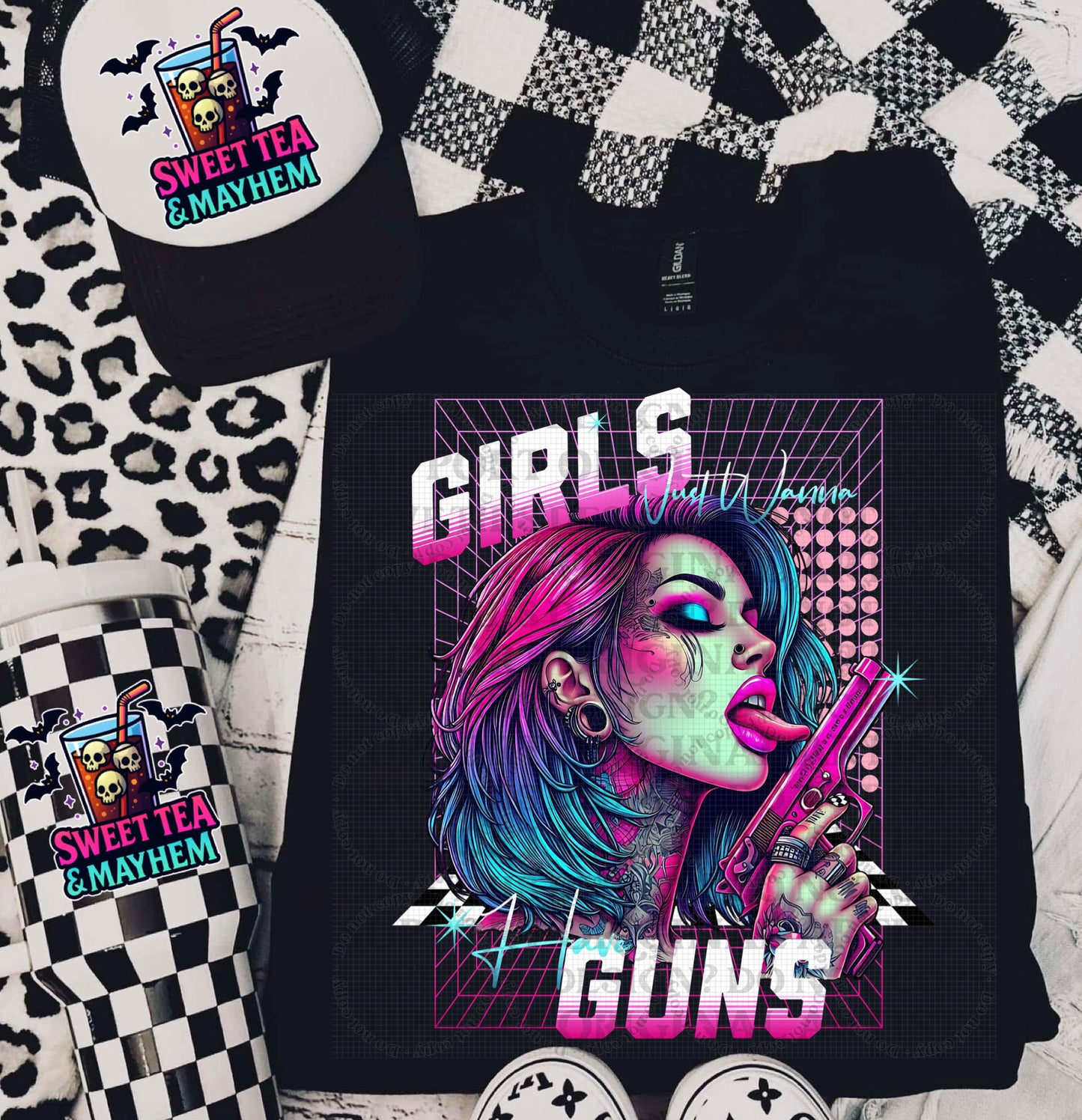 *Exclusive* Girls Just Wanna Have Guns