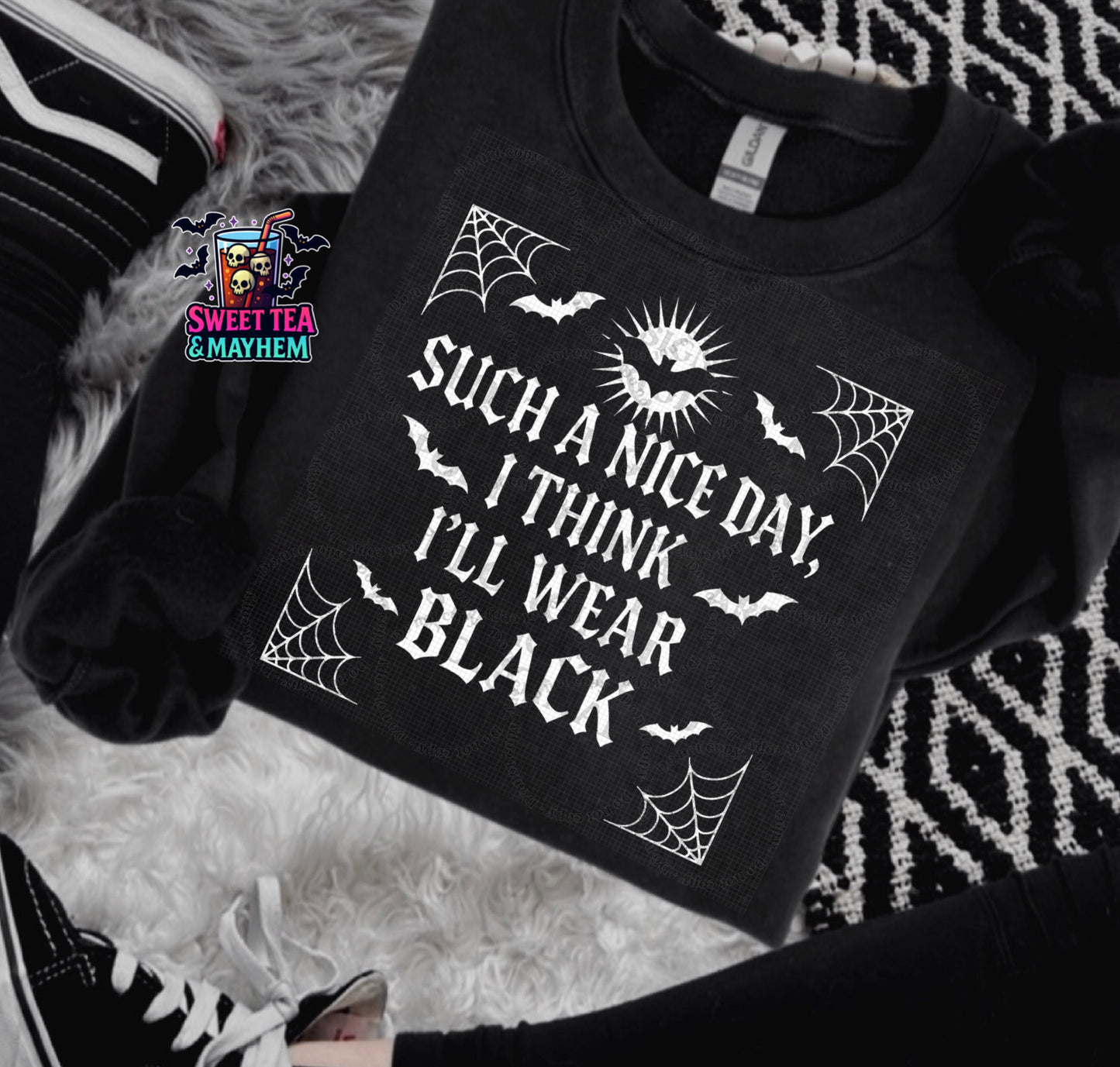 Such A Nice Day I Think I’ll Wear Black