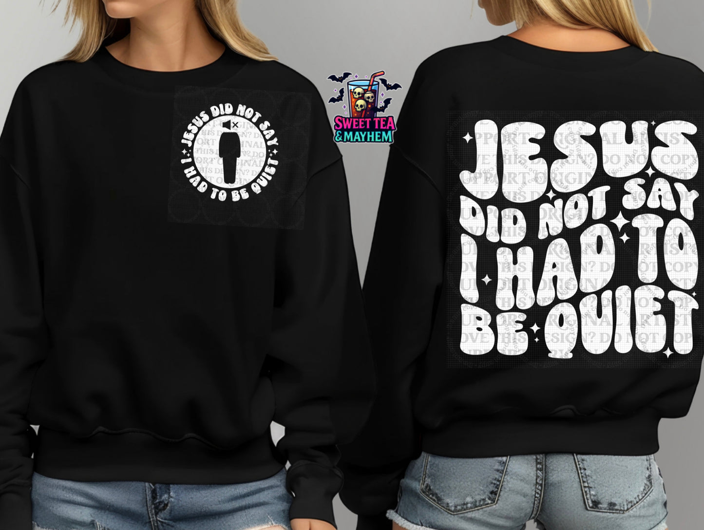 Jesus Did Not Say I Had To Be Quit