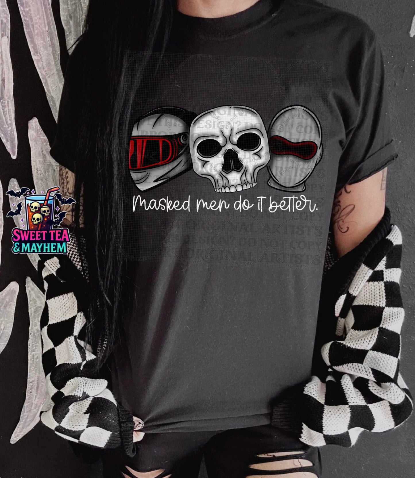 Masked Men Do It Better (Red Helmet)