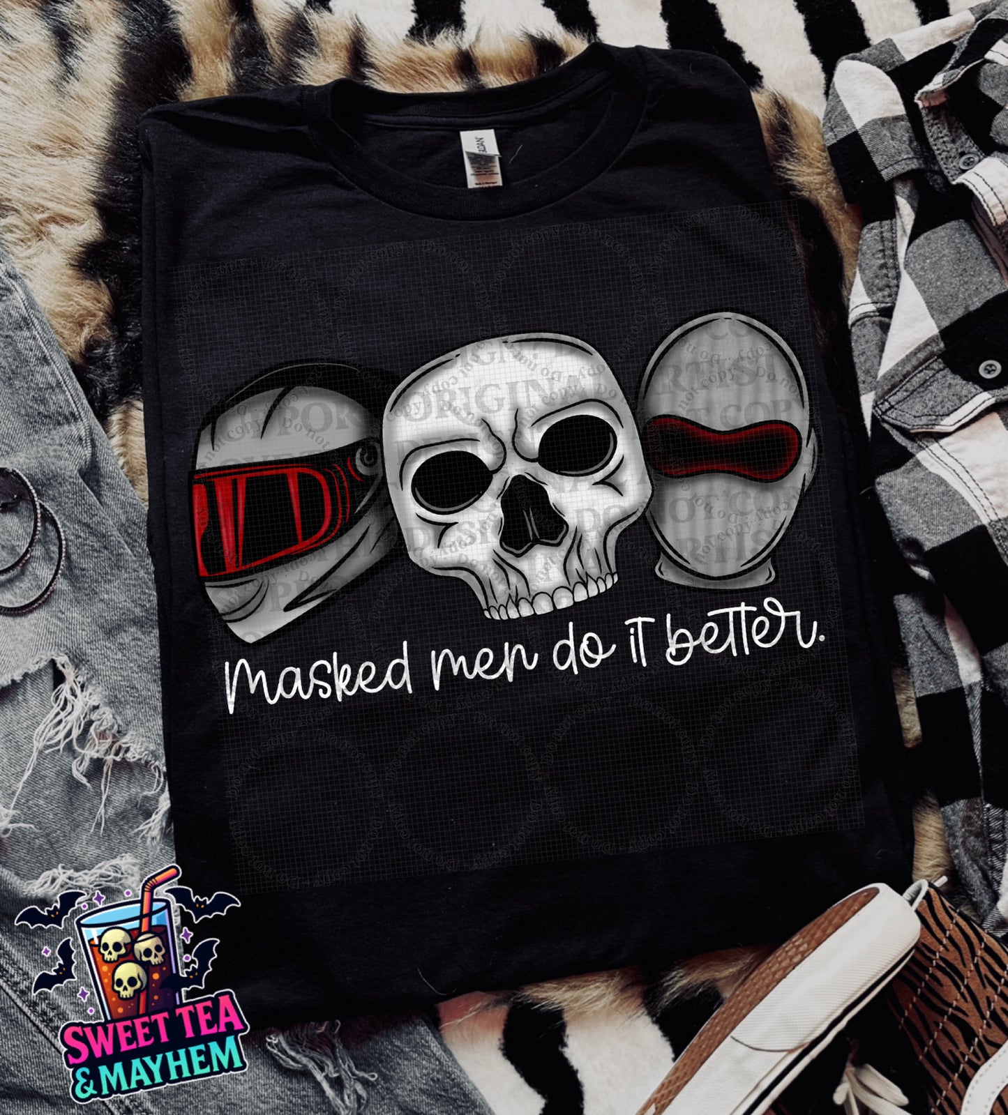 Masked Men Do It Better (Red Helmet)