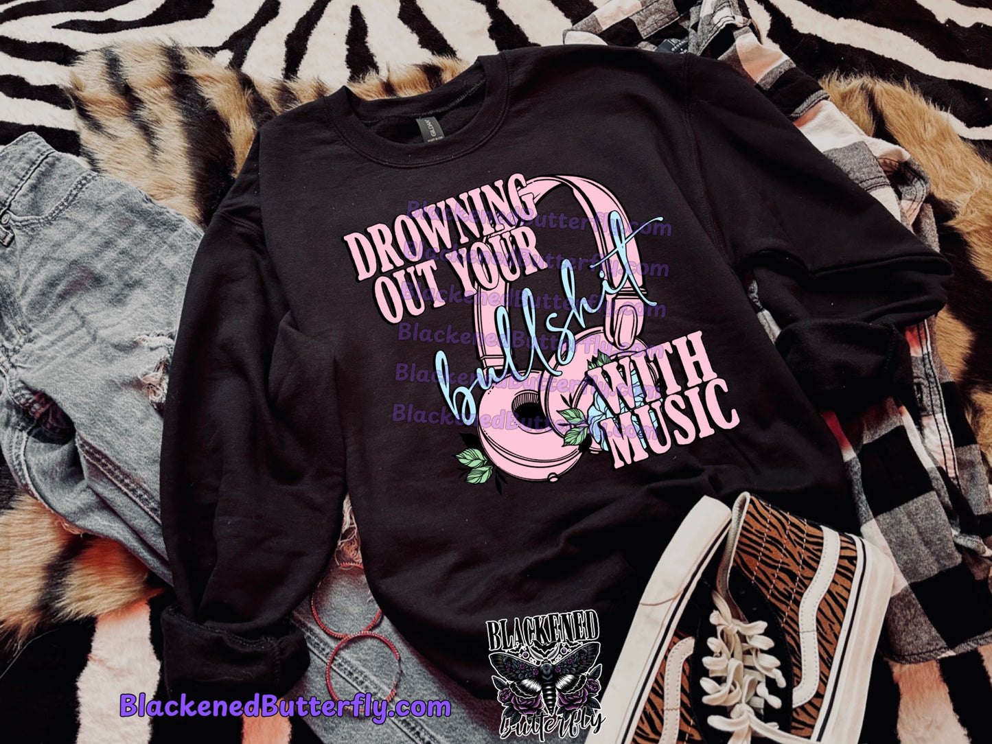Drowning Your Bullshit Out With Music
