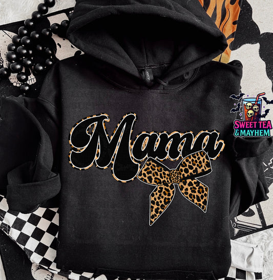 Mama Bow with Leopard