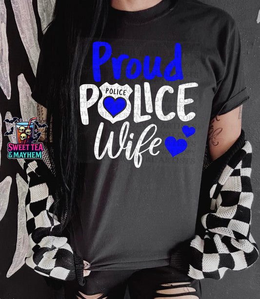 Proud Police Wife