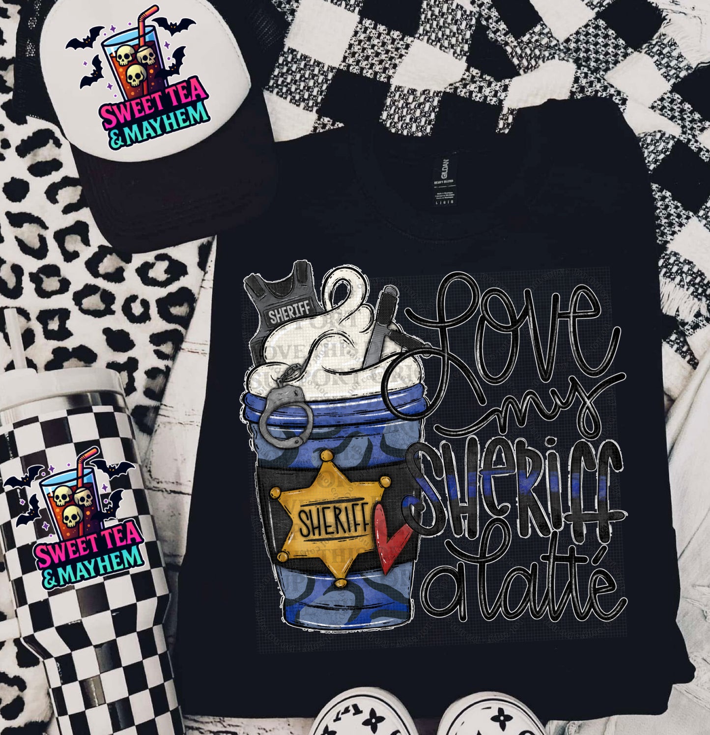 I Love My Sheriff Alatt’e (Blue)