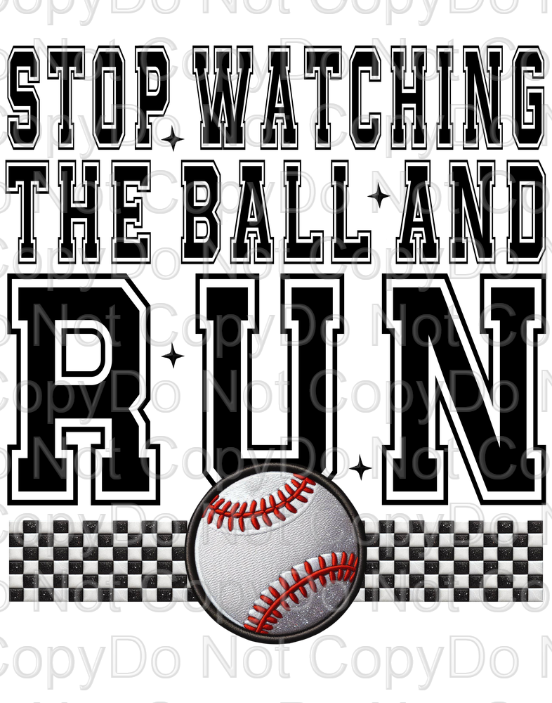 Stop Watching The Ball and Run (Baseball)