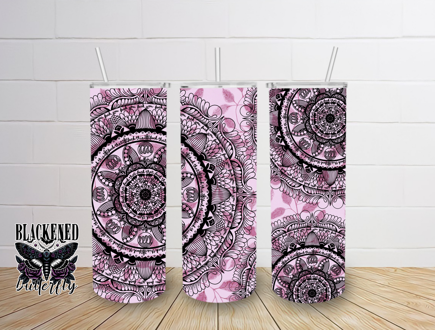 Cuss Word Mandala F*ck Mandala