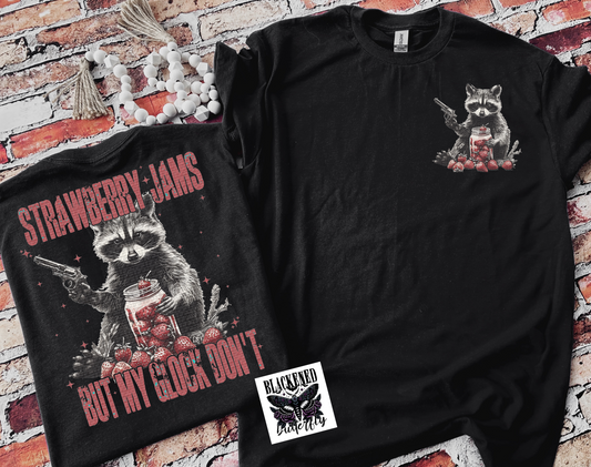 Strawberry Jams Raccoon Front/Back
