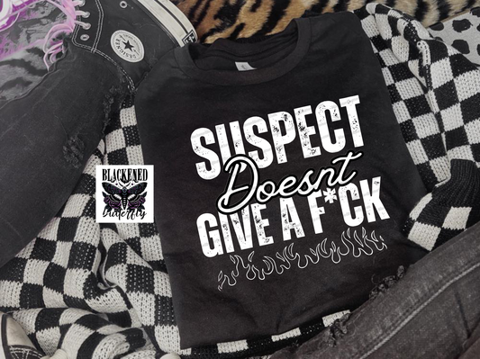 Suspect Doesn't Give A Fuck