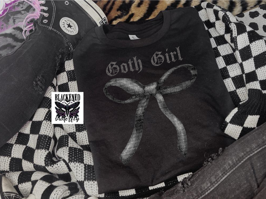 Goth Girl Bow