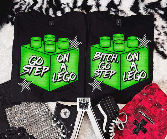 Green- Step On A Lego