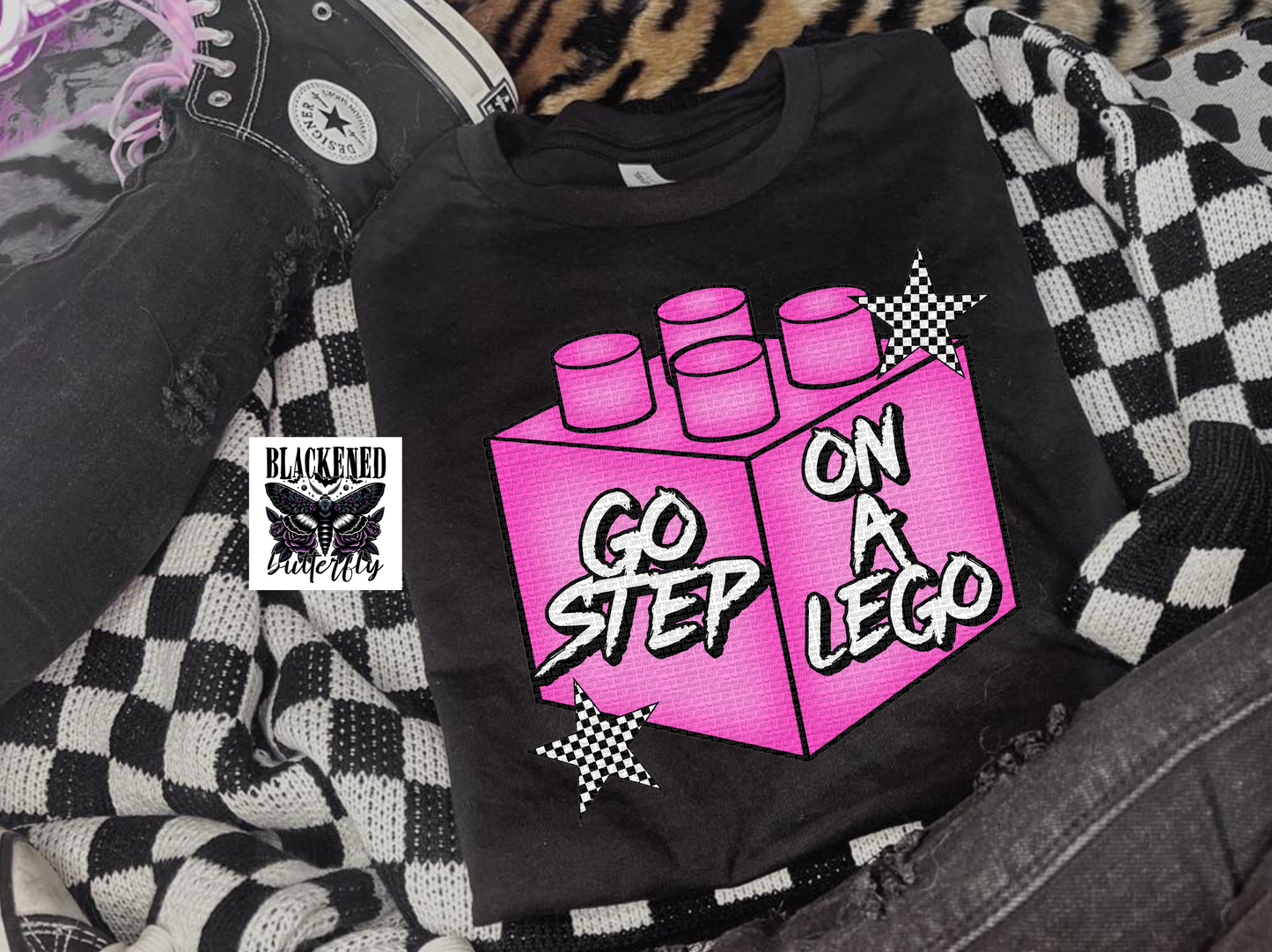 Pink- Go Step On A Lego