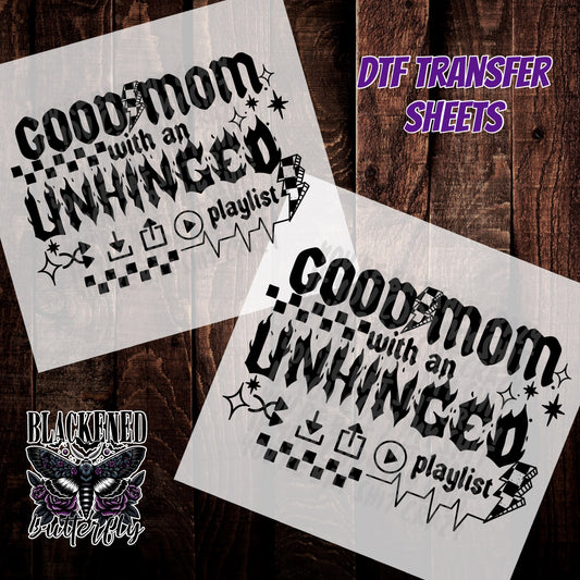 Good Mom With An Unhinged Playlist
