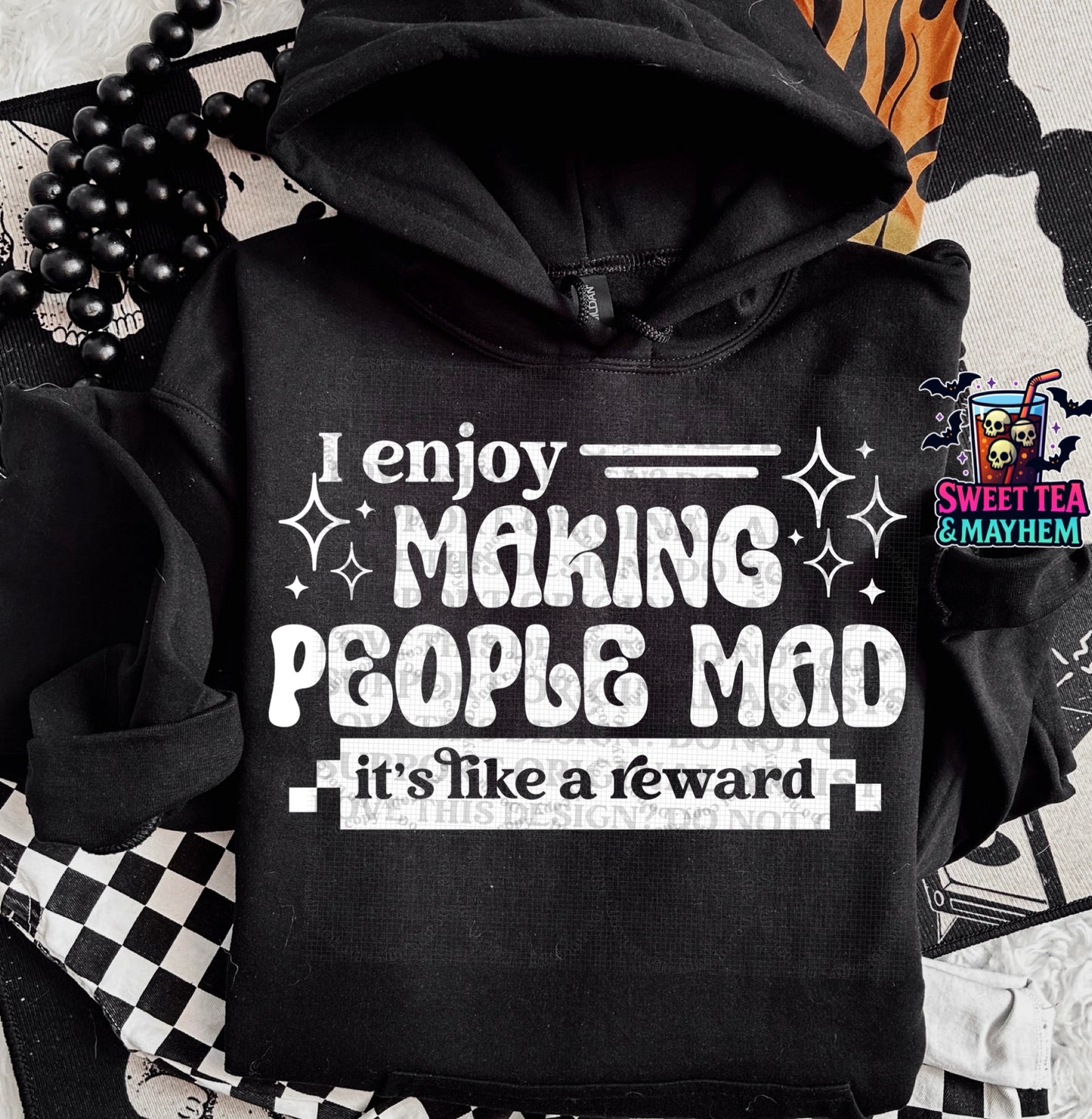 I Enjoy Making People Mad