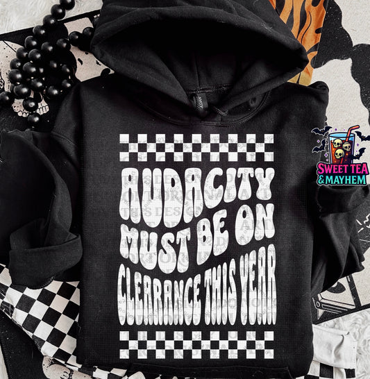 Audacity Must Be On Clearance This Year