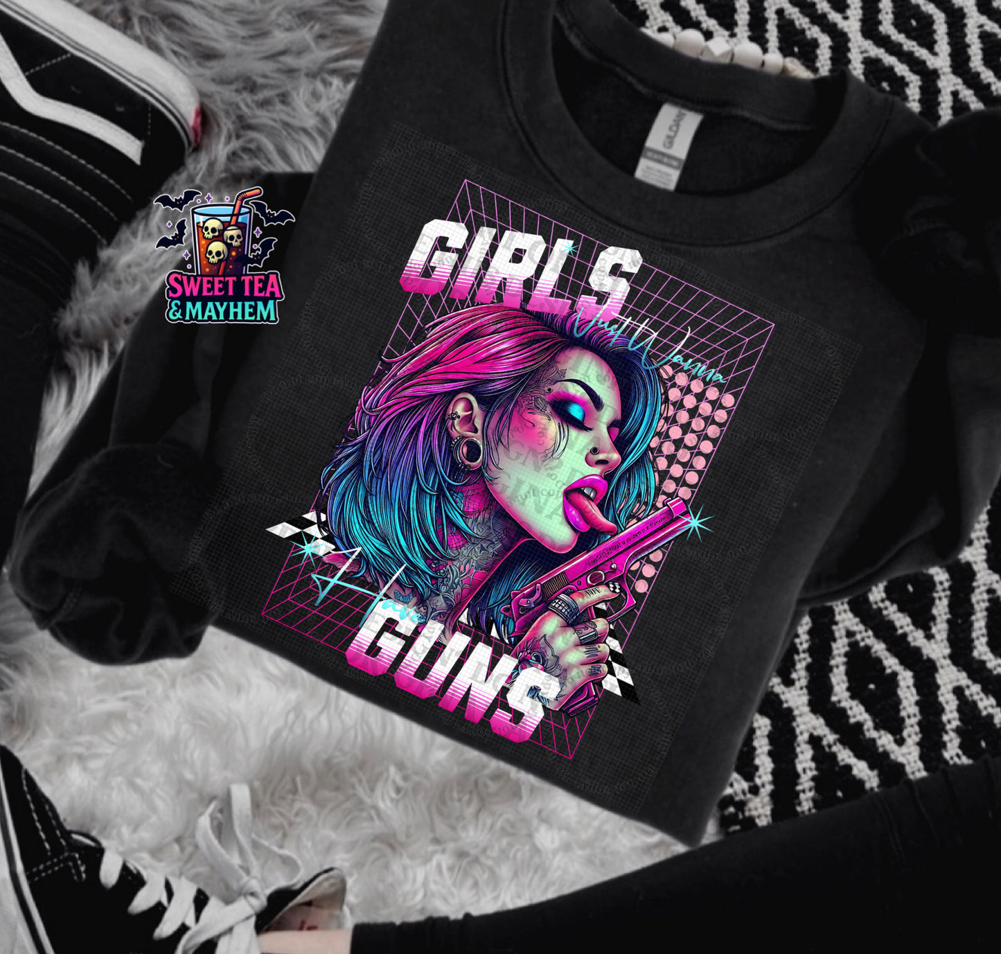 *Exclusive* Girls Just Wanna Have Guns