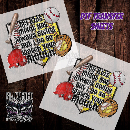 My Kids Might Not Always Swing
