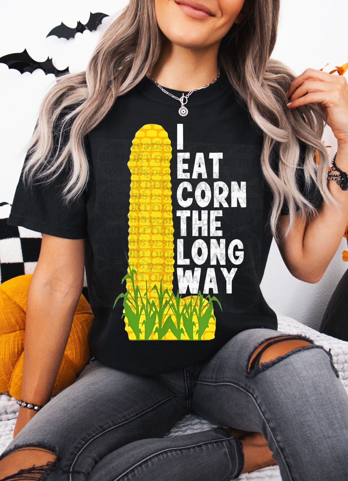 I Eat Corn The Long Way
