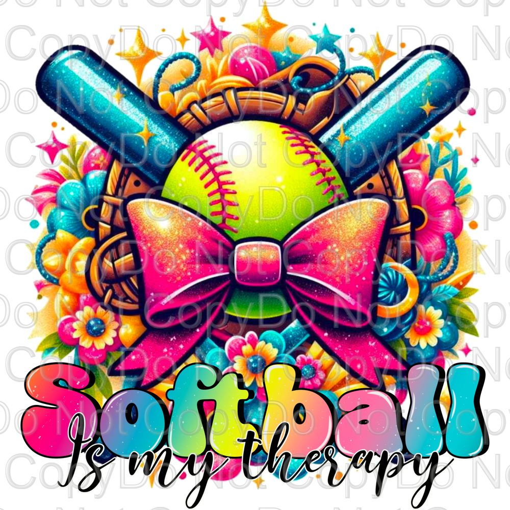 Softball Is My Therapy
