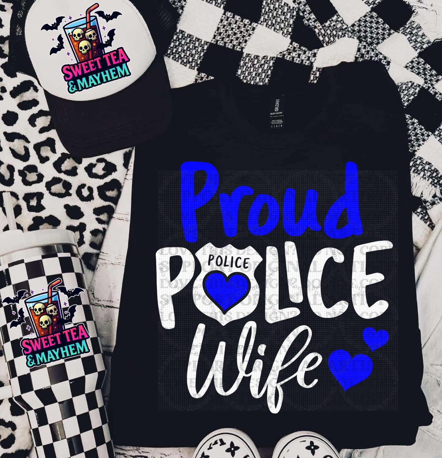 Proud Police Wife