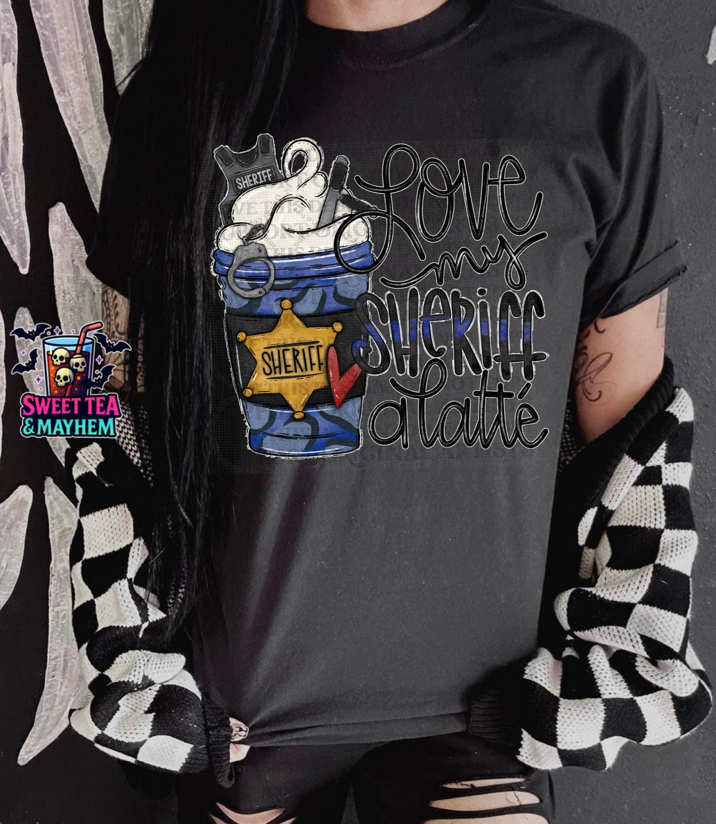 I Love My Sheriff Alatt’e (Blue)