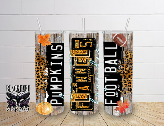 Pumpkins, Flannels, Football